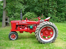 拖拉机,farmall h,农村