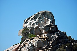 巖,撒丁島,島spargi