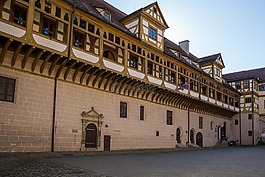 圖賓根,城堡hohentübingen,大學城