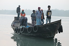 船,河,旅行