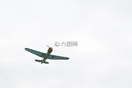 戰(zhàn)機(jī),平面在天空,螺旋槳飛機(jī)