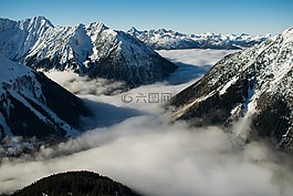 阿爾卑斯山,11 月,秋