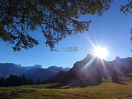 braunwald,天氣,天空