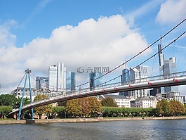 holbeinsteg,行人橋,法蘭克福