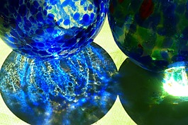 玻璃,玻璃球,lichtspiel