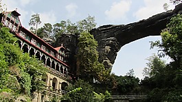 易北河砂岩山,波希米亚瑞士,pravčická brána