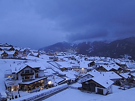 黃昏,雪景,寒冬