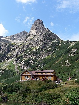 vysoké 塔特拉,斯洛伐克,山