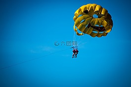 降落傘,摩托艇,體育