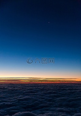 云,日出,黃昏