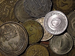 硬幣,老,貨幣