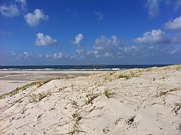 海灘,海,水
