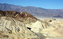 死亡谷,zabriskie 点,国家公园