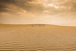 景觀(guān),沙漠,自然