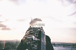 人,实验,摄影