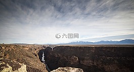 谷,峽谷,景觀