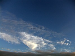 天空,云,大自然