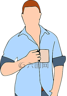 男子,咖啡,立場(chǎng)