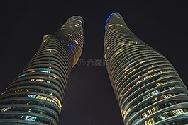 塔,摩天大樓,形狀