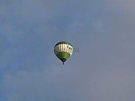 熱氣球,氣球,天空