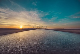 水,河,通道