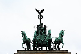勃蘭登堡門,quadriga,馬