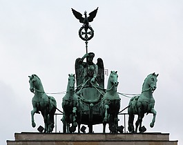 勃蘭登堡門,quadriga,馬