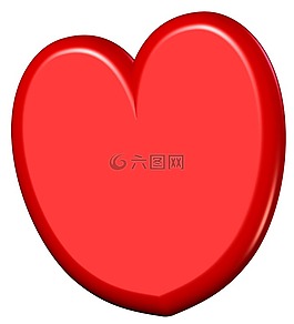 心,紅色,形狀