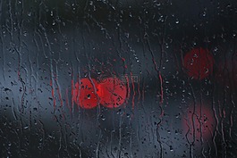 雨,窗口,散景