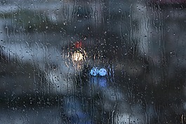 雨,窗口,散景