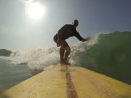 沖浪,波,夏季