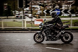 摩托車,路,速度