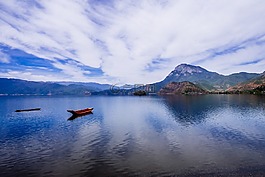 湖,水,船