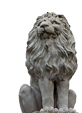 獅子,肖像,雕塑