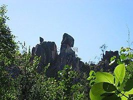 塞舌尔,悬崖,岩