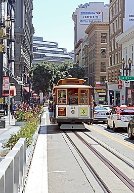 電車,舊金山,美國