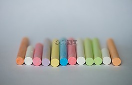 顏色,粉筆,幾個