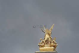 雕像,巴黎,法國(guó)