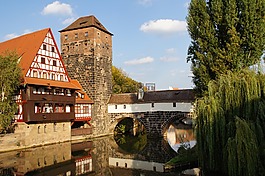 纽伦堡,pegnitz,老门萨