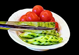 番茄,黃瓜,健康