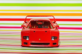 法拉利,跑車,模型車