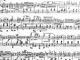 音乐,notenblatt,时钟
