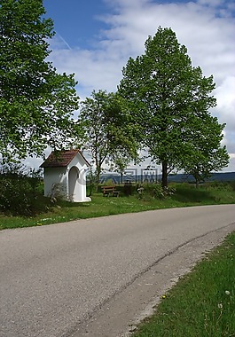 小教堂,路,休息