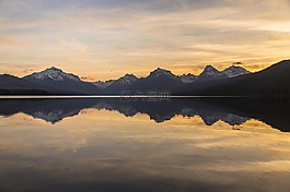 麦当劳湖,反思,景观