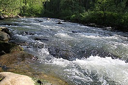 水,河,山區(qū)河流
