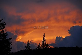 景觀,景區(qū),日落