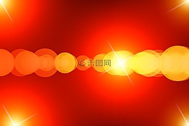 光,散景,黃色