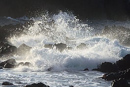 水,波,噴霧