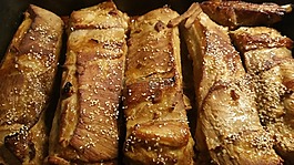 吃,芝麻,食品
