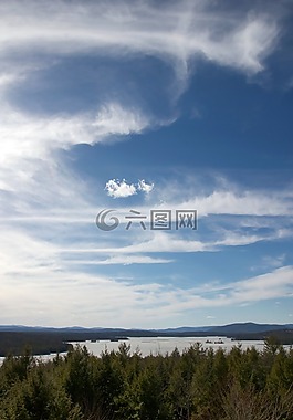 查看,自然,景觀
